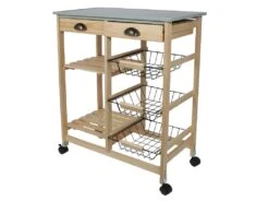 DRAGAN - Desserte à Roulettes Multi-Rangement