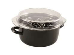 Friteuse émail Noir 20 Cm