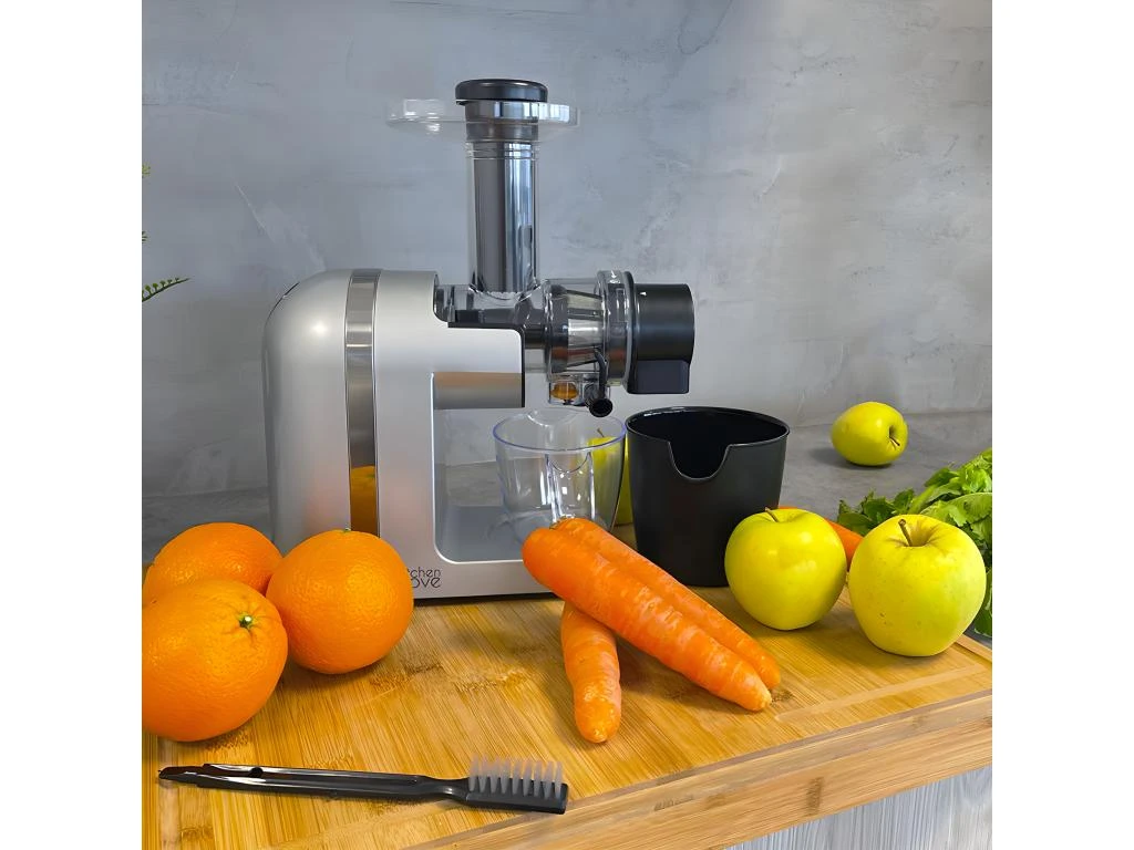 Extracteur De Jus De Fruits Pressés à Froid Machine SPEZIA H36cm 200W Avec Moteur Silencieux Et Fonction D'inversion 6 Extracteur De Jus De Fruits Pressés à Froid Machine SPEZIA H36cm 200W Avec Moteur Silencieux Et Fonction D'inversion – Image 4