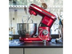 Robot Patissier Multifonction 1500W Bol 5.5L DALLAS Rouge Acier 11 Robot Patissier Multifonction 1500W Bol 5.5L DALLAS Rouge Acier -Electroménager Soldes petit electromenager 12565319