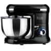 Robot Patissier Multifonction 1500W Bol 5.5L DALLAS Noir Acier -Electroménager Soldes petit electromenager 12565321