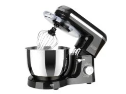 Robot Patissier Multifonction 1500W Bol 5.5L DALLAS Noir Acier -Electroménager Soldes petit electromenager 12565327
