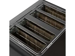 Retro Double Toaster 1500W Noir/Argent Dayron -Electroménager Soldes petit electromenager 12640493