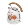 Bouilloire Caprizze Nara 2200 W En Acier Inoxydable Thermomètre Intégré Capacité 1,8 L Décoration Florale Et Effet Bois -Electroménager Soldes petit electromenager 19432365