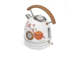 Electroménager Soldes 5 Bouilloire Caprizze Nara 2200 W En Acier Inoxydable Thermomètre Intégré Capacité 1,8 L Décoration Florale Et Effet Bois