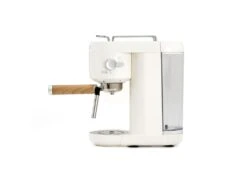 Machine à Café Espresso Semi Automatique Caprizze Hikari 1400W 20 Bars Avec Vaporisateur Mousseur USB Inclus Blanc Mat -Electroménager Soldes petit electromenager 19432515
