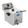 Friteuse Acier Inox 1 Bac 13 Litres Cuve Amovible Avec Thermostat EGO Professionnelle 3614013 -Electroménager Soldes petit electromenager 22926079