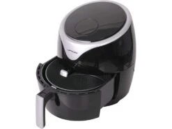 Friteuse électrique Sans Huile Grande Capacité 5,5 Litres 1700 Watts écran Tactile Led Multifonction Avec 7 Programmes Minuterie Et Température Réglable Friteuse à Air Chaud Airfryer 01_0000003