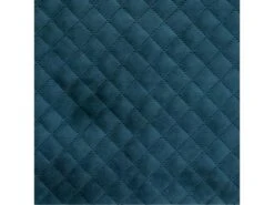 2 En 1 Pouf Pliant Double Et Coffre De Rangement En Velours Bleu 76 X 38 Cm -Electroménager Soldes pouf 9610253