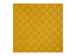 2 En 1 Pouf Pliant Double Et Coffre De Rangement En Velours Jaune 76 X 38 Cm -Electroménager Soldes pouf 9610743