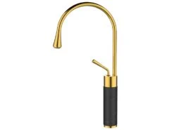 Robinet Avec Mitigeur Or/Noir