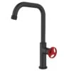 Robinet Industriel Avec Mitigeur à Poignée Rouge Noir -Electroménager Soldes robinet 15027065