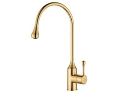 Grand Robinet Avec Mitigeur à Levier Unique Or