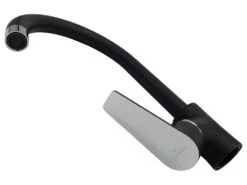 Robinet Avec Mitigeur à Levier Unique Graphite/Chrome -Electroménager Soldes robinet 15027191