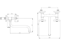 Robinet Bec Type-S Avec Mitigeur à Tête En Croix 7 Robinet Bec Type-S Avec Mitigeur à Tête En Croix -Electroménager Soldes robinet 15027203