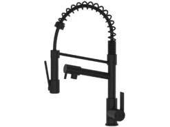 Big Hotto Mitigeur évier à Douchette Noir - Essebagno