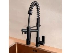 Big Hotto Mitigeur évier à Douchette Noir - Essebagno 9 Big Hotto Mitigeur évier à Douchette Noir - Essebagno -Electroménager Soldes robinet 20127153