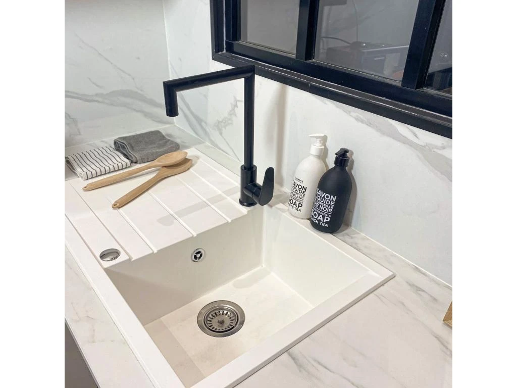 Fangolo Mitigeur évier Noir Mat - Essebagno 5 Fangolo Mitigeur évier Noir Mat - Essebagno – Image 3