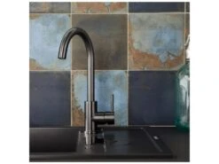 Kiwo Mitigeur évier Graphite - Essebagno -Electroménager Soldes robinet 20127287