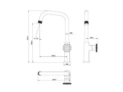 Indus Mitigeur évier Cuivre - Essebagno -Electroménager Soldes robinet 20127397