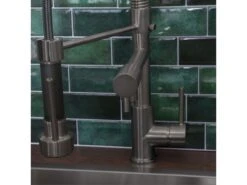 Big Pro Mitigeur évier à Douchette Gun Métal - Essebagno -Electroménager Soldes robinet 20127457