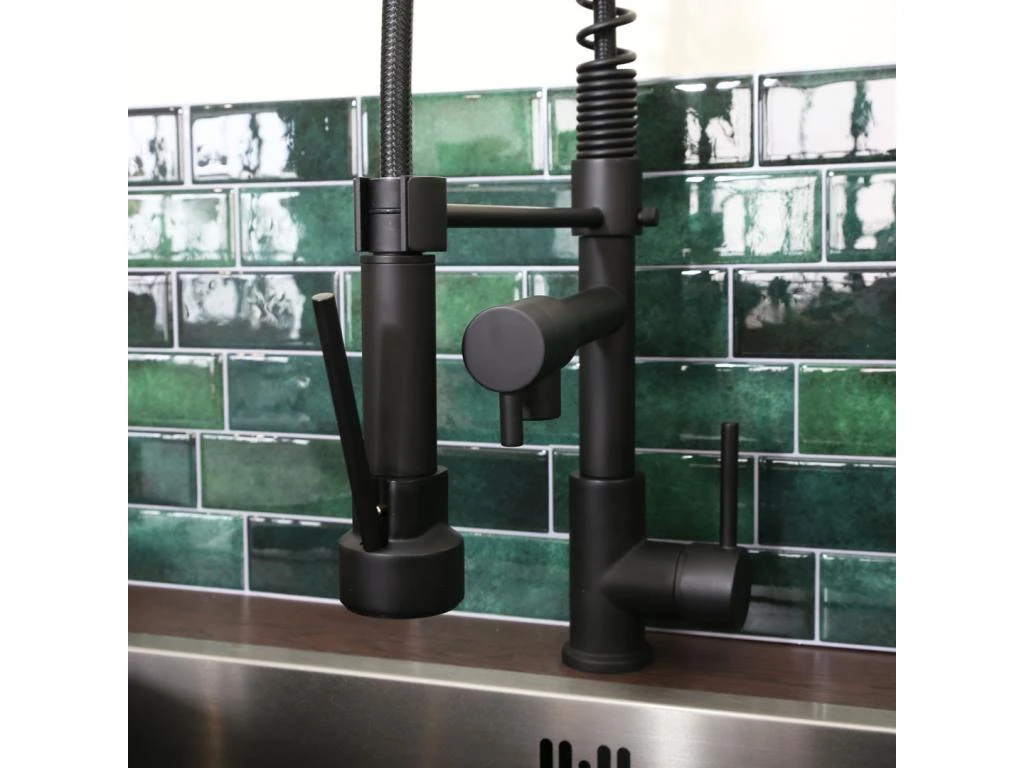 Big Pro Mitigeur évier à Douchette Full Black - Essebagno 8 Big Pro Mitigeur évier à Douchette Full Black - Essebagno – Image 6