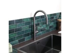 Reflet Mitigeur évier Gun Métal - Essebagno -Electroménager Soldes robinet 20127533