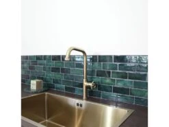 Indus Mitigeur évier Or Brossé - Essebagno -Electroménager Soldes robinet 20127597