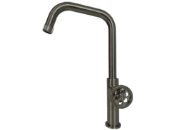 Indus Mitigeur évier Gris Gun Métal - Essebagno