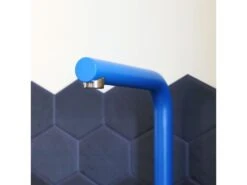 Esseloki Mitigeur évier Façon Inox Et Bec Bleu - Essebagno -Electroménager Soldes robinet 21151905