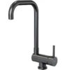 New Oslo Mitigeur évier Gun Métal Rabattable - Essebagno -Electroménager Soldes robinet 22249465