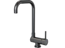 New Oslo Mitigeur évier Gun Métal Rabattable - Essebagno