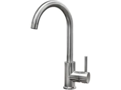 Kiwo Mitigeur évier Façon Inox - Essebagno