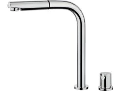 Magic Mitigeur évier Chromé Escamotable 2 Trous 'spécial Fenêtre' - Essebagno -Electroménager Soldes robinet 22399275