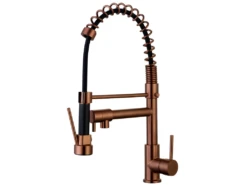 Big Pro Mitigeur évier à Douchette Cuivre - Essebagno