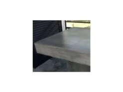BETON - Table Haute Carrée