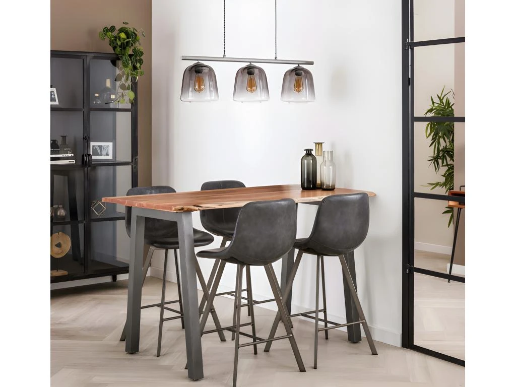 ALTA - Table Haute En Bois D'acacia L147 6 ALTA - Table Haute En Bois D'acacia L147 – Image 4