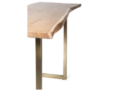 GOLDWOOD - Table Haute Repas L140 -Electroménager Soldes table a manger 8946431