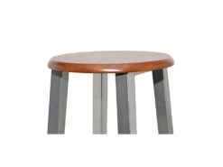 Lot De Deux Tabourets De Bar Design Chaise Siège Métal Avec Siège En Mdf 1202062 -Electroménager Soldes tabouret de bar 10445703