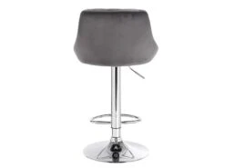 Tabouret De Bar En Velours Lot De 2 Pièces Gris Foncé 19_0000395 -Electroménager Soldes tabouret de bar 10446089