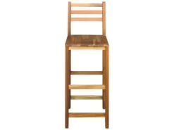 Lot De Deux Tabourets De Bar Design Chaise Siège Bois Massif D'acacia 1202053 7 Lot De Deux Tabourets De Bar Design Chaise Siège Bois Massif D'acacia 1202053 -Electroménager Soldes tabouret de bar 10446139