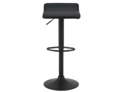 Lot De 2 Tabourets De Bar En Synthétique Noir 19_0000551 -Electroménager Soldes tabouret de bar 10446405