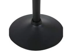 Lot De 2 Tabourets De Bar En Synthétique Noir 19_0000551 -Electroménager Soldes tabouret de bar 10446409