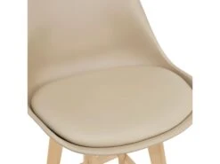 Lot De 2 Tabourets De Bar Siège Avec Dossier Et Repose-pied Rembourré 105 Cm Beige 03_0002776 11 Lot De 2 Tabourets De Bar Siège Avec Dossier Et Repose-pied Rembourré 105 Cm Beige 03_0002776 -Electroménager Soldes tabouret de bar 10446751