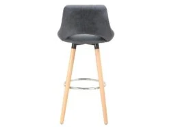 Tabouret De Bar En Lin Avec Dossier Et Repose-pieds, Lot De 2 Pièces Gris Foncé 19_0000553 10 Tabouret De Bar En Lin Avec Dossier Et Repose-pieds, Lot De 2 Pièces Gris Foncé 19_0000553 -Electroménager Soldes tabouret de bar 10446787