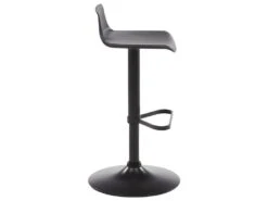 Tabouret De Bar - Polypropylène - Coloris Noir - CALAS -Electroménager Soldes tabouret de bar 202115