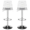 Lot De 2 Tabourets De Bar CLARK - Polycarbonate - Cristal 1 Lot De 2 Tabourets De Bar CLARK - Polycarbonate - Cristal -Electroménager Soldes tabouret de bar 226343
