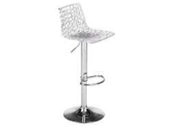 Lot De 2 Tabourets De Bar CLARK - Polycarbonate - Cristal -Electroménager Soldes tabouret de bar 226349