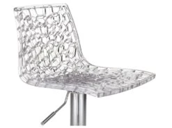 Lot De 2 Tabourets De Bar CLARK - Polycarbonate - Cristal -Electroménager Soldes tabouret de bar 226351