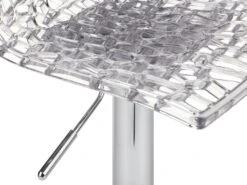Lot De 2 Tabourets De Bar CLARK - Polycarbonate - Cristal -Electroménager Soldes tabouret de bar 226353